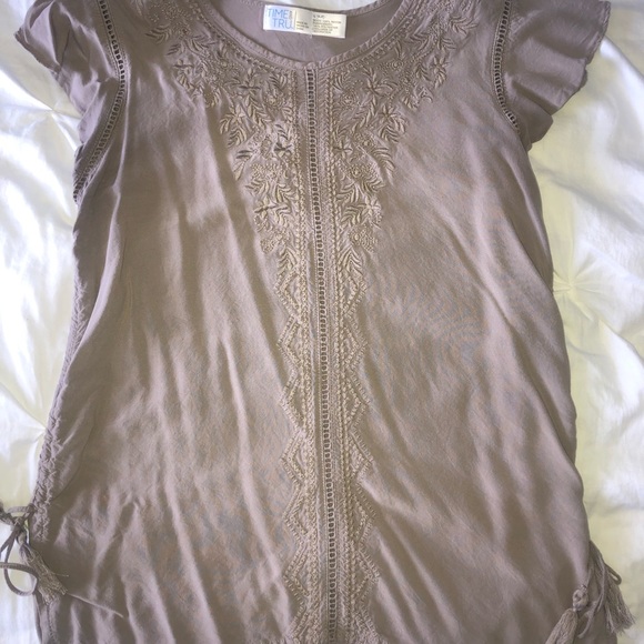 Cute gray blouse - Picture 5 of 5